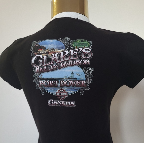 Harley-Davidson Tops - Harley-Davidson - Port Dover Black Tee - Size M
